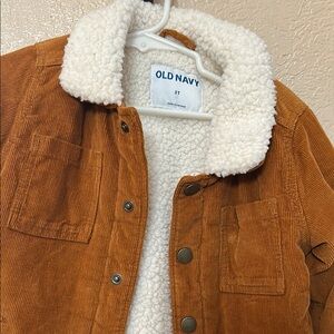 Old Navy Kids Tan Corduroy Jacket